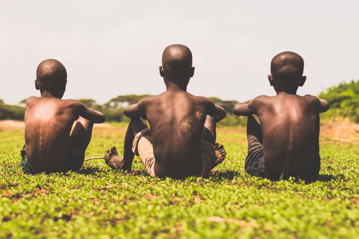 Children in Turkana County, Kenya